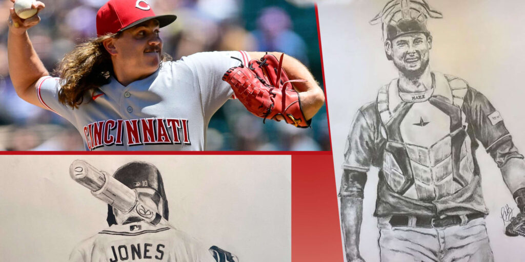 Rhett Lowder shares love for drawing on Players' Weekend