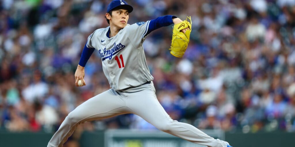 Roki Sasaki continues 2nd-half dominance in Dodgers' win over Rockies