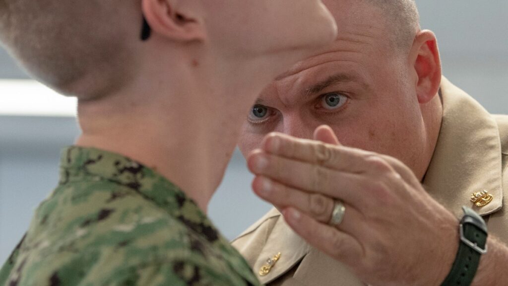 Sailors and Marines will be counseled for medical shaving waivers