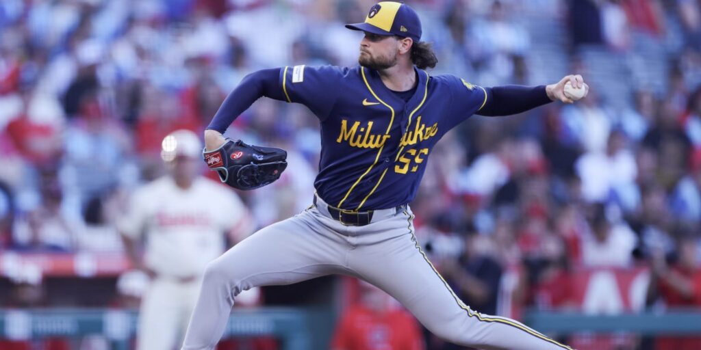 Shane Drohan strikes out 7 to lead Brewers past Angels