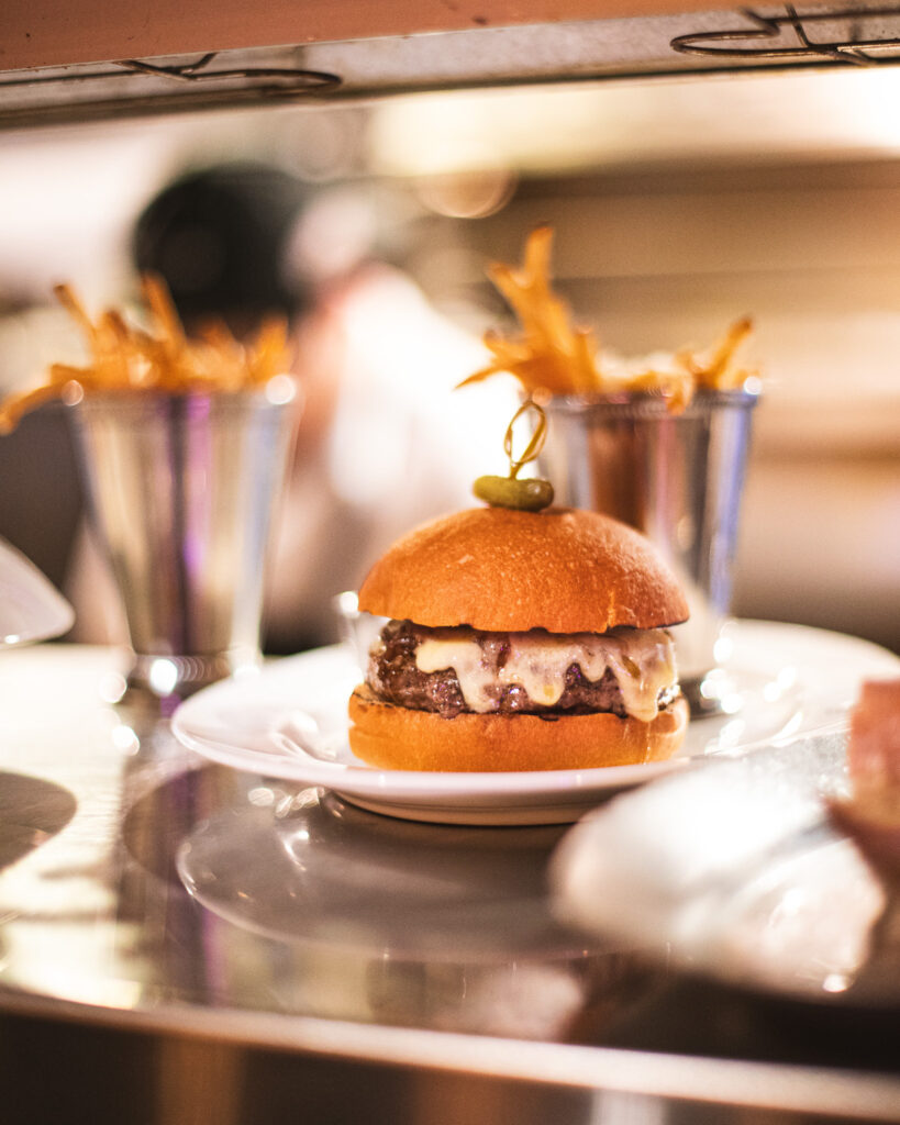 Burger at Madame in Jersey City, NJ
