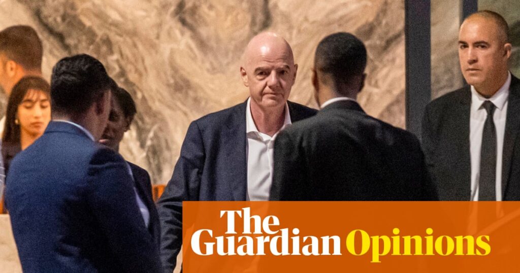 The Guardian view on Gianni Infantino: in the interests of the game he professes to love, he should go | Editorial The Guardian view on Gianni Infantino: in the interests of the game he professes to love, he should go | Editorial