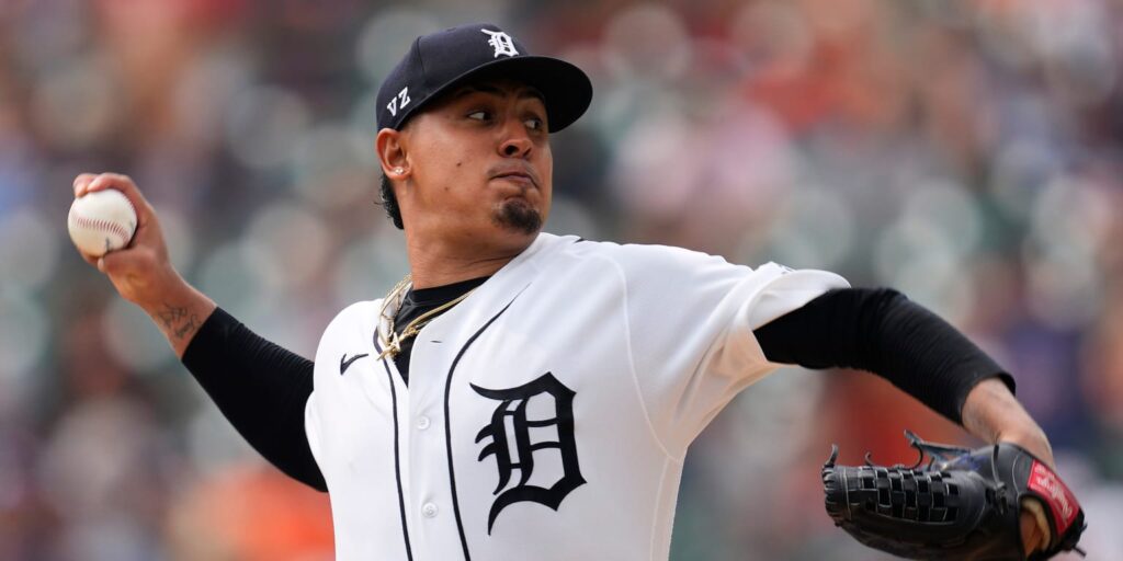 Tigers shut out Guardians without recording a strikeout