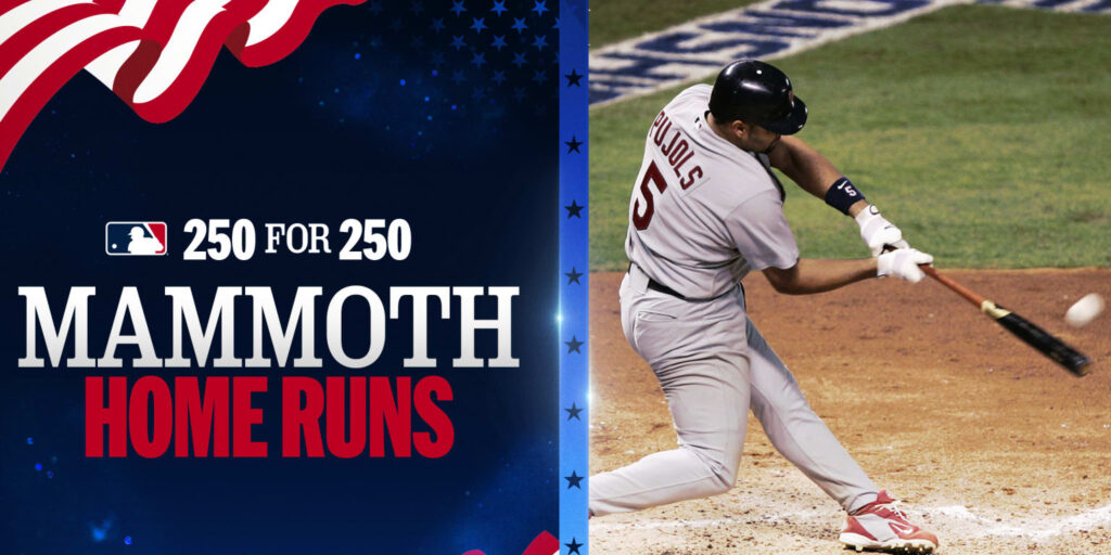 Top mammoth home runs in MLB history