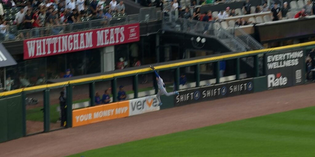 Tristan Peters homers off Carson Benge's glove