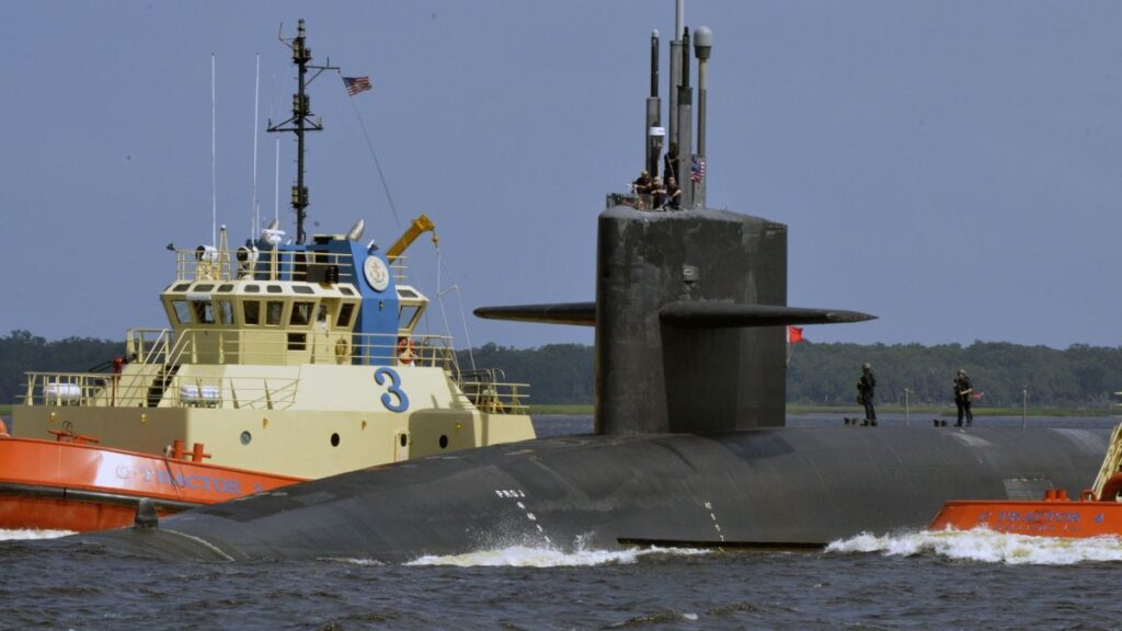 USS West Virginia sub commander relieved for 'loss of confidence'