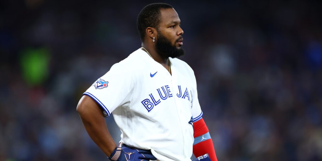 Vladimir Guerrero Jr. participates in baseball activities