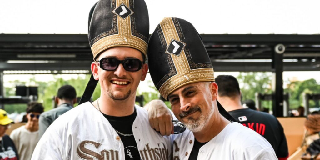 White Sox have Pope Hat giveaway at Rate Field White Sox have Pope Hat giveaway at Rate Field