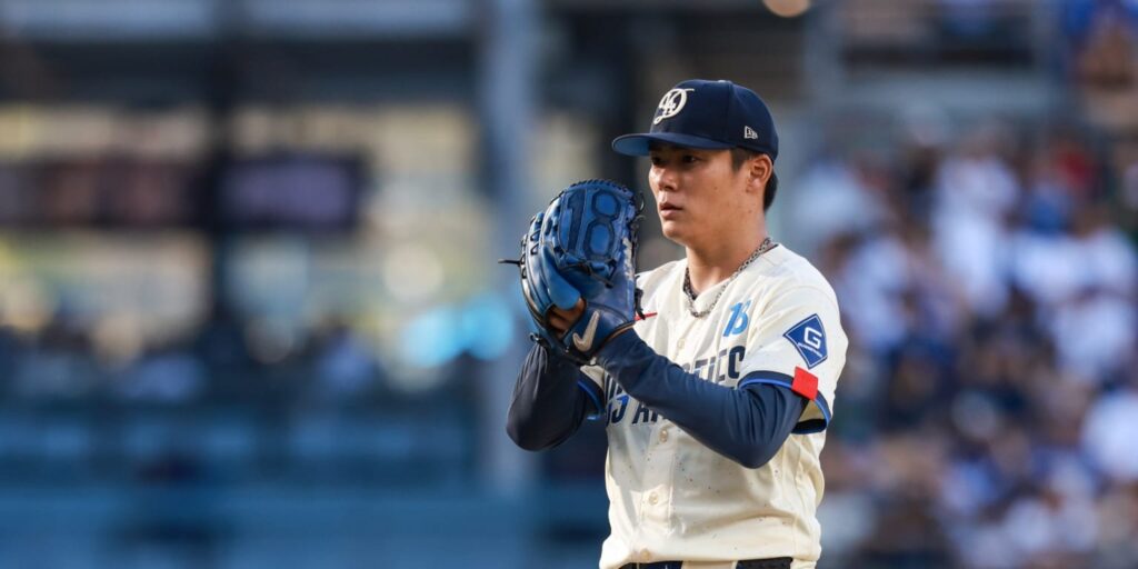 Yoshinobu Yamamoto's splitter use evolving