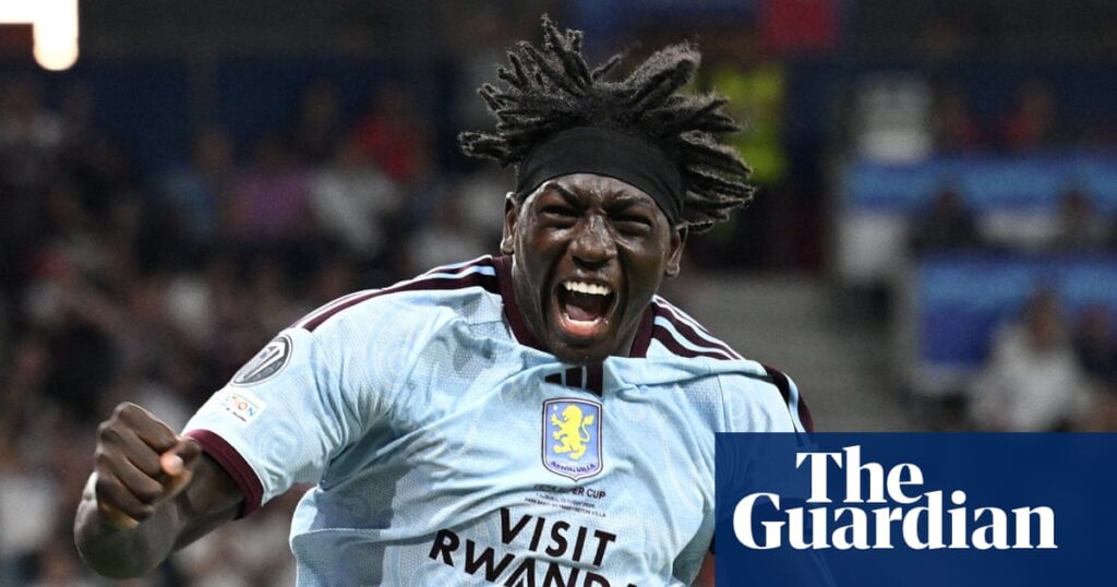 ‘He has a very high ceiling’: Madjo makes instant mark on delayed Aston Villa bow | Aston Villa ‘He has a very high ceiling’: Madjo makes instant mark on delayed Aston Villa bow | Aston Villa