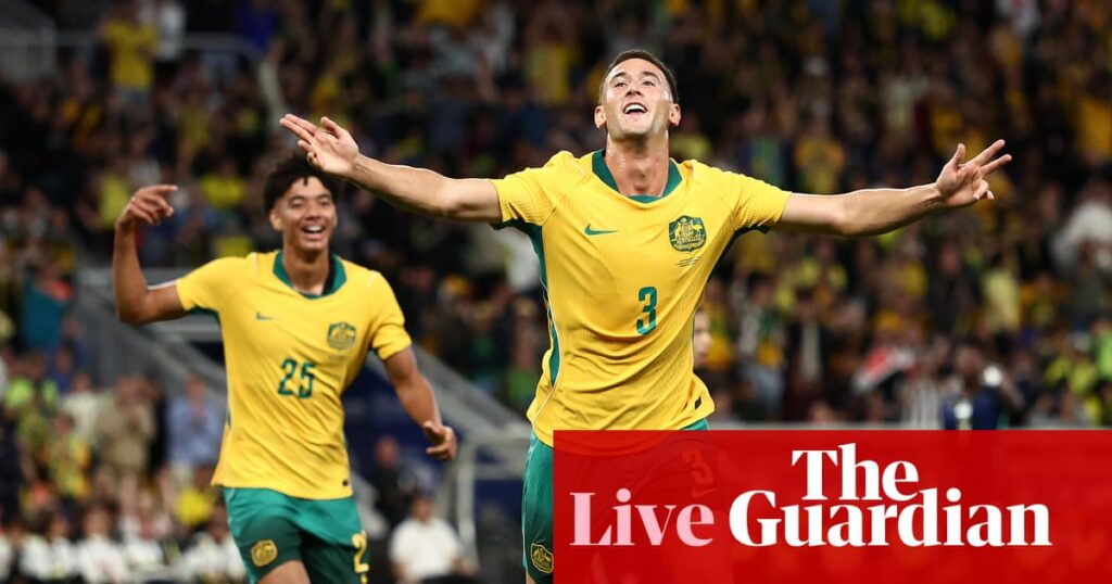 Australia v Brazil: men’s international football friendly – live | Australia