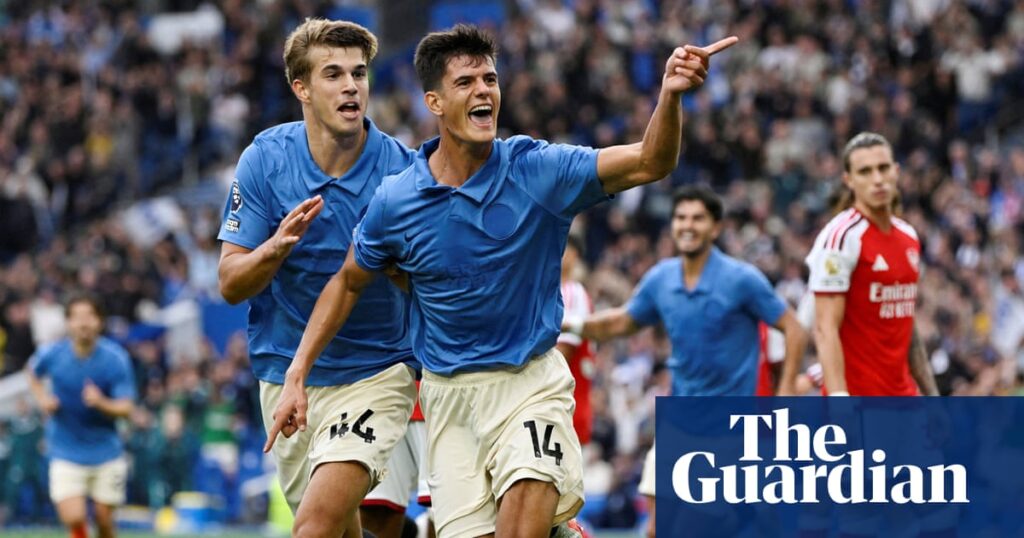 Brighton demolish champions Arsenal 3-0 to mark anniversary in style | Premier League