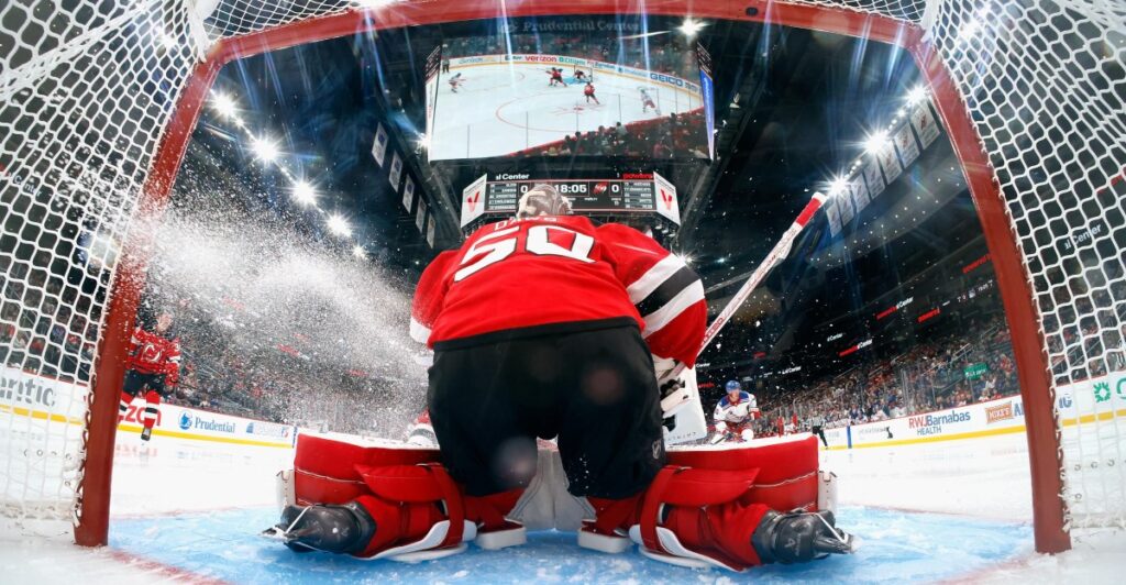 Can the Devils Make Managing Three Goaltenders Work? We’re About to Find Out. Can the Devils Make Managing Three Goaltenders Work? We’re About to Find Out.