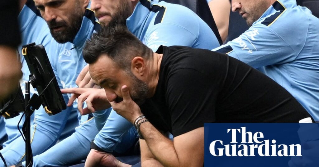 De Zerbi rips into Spurs players after Villa defeat: ‘Disappointed, sad and frustrated’ | Tottenham Hotspur