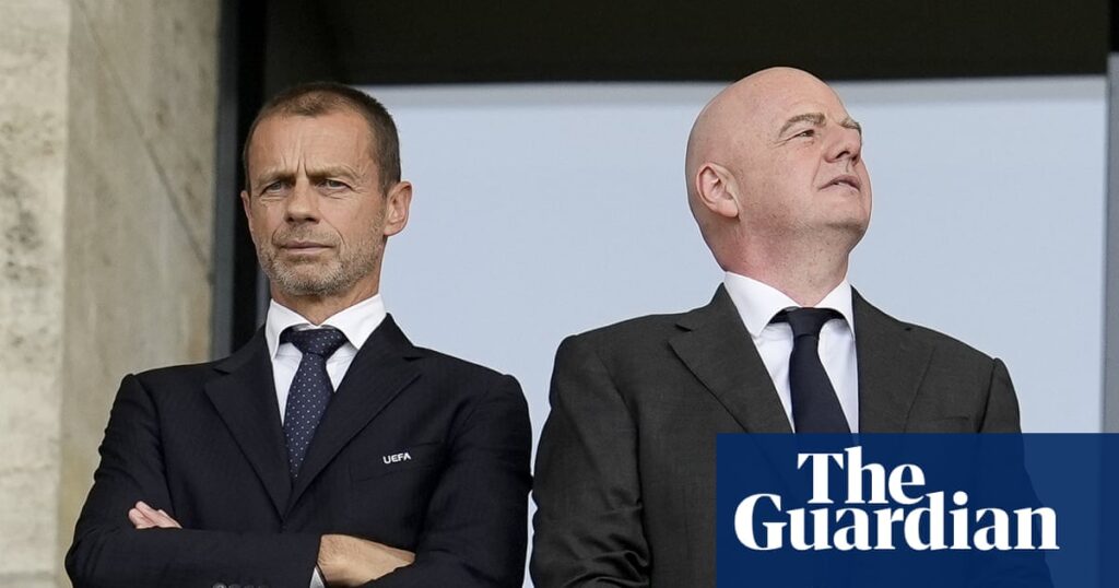 Fifa calls Uefa’s legal threat a ‘smear campaign’ in US federal filing | Fifa Fifa calls Uefa’s legal threat a ‘smear campaign’ in US federal filing | Fifa