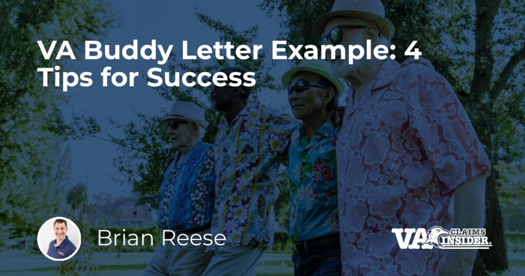 How to Write a Powerful Buddy Statement