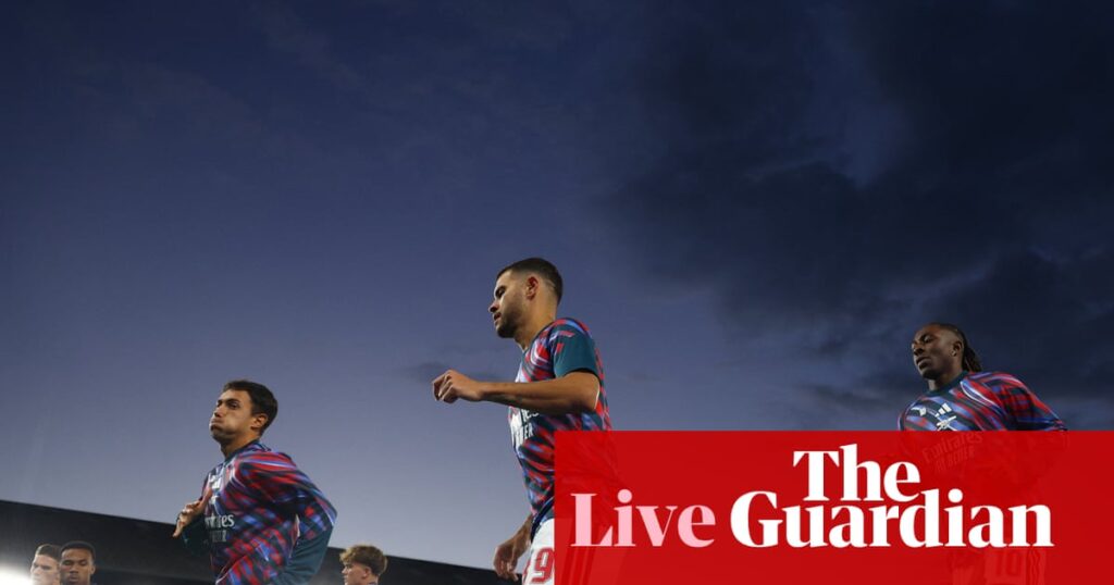 Ipswich Town v Arsenal: Carabao Cup third round – live | Carabao Cup