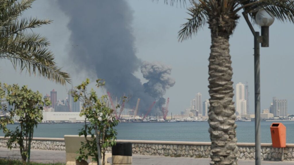 Iran ‘blew the hell out of’ Bahrain base, acting Navy Secretary says