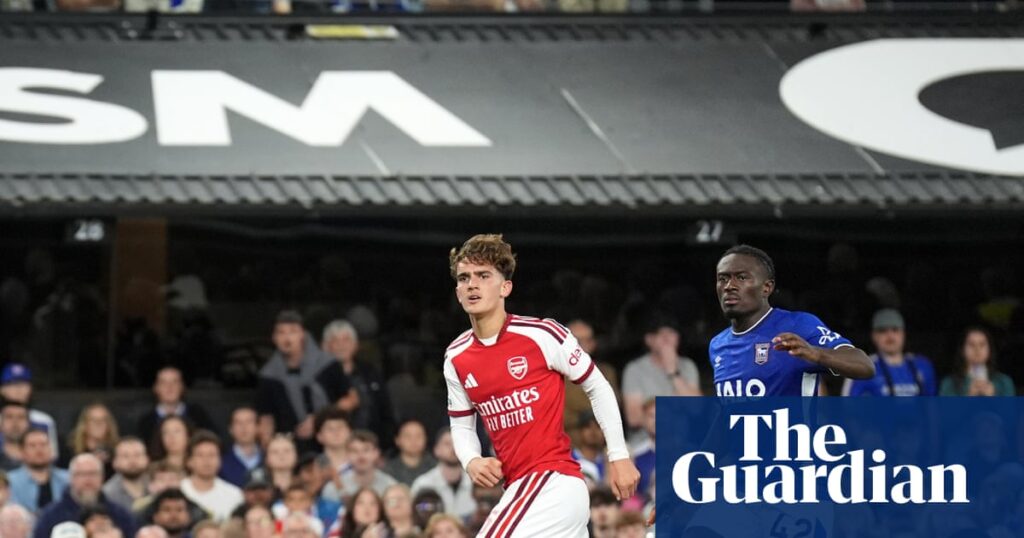 Max Dowman doubles up for Arsenal’s back-ups to beat Ipswich in Carabao Cup | Carabao Cup