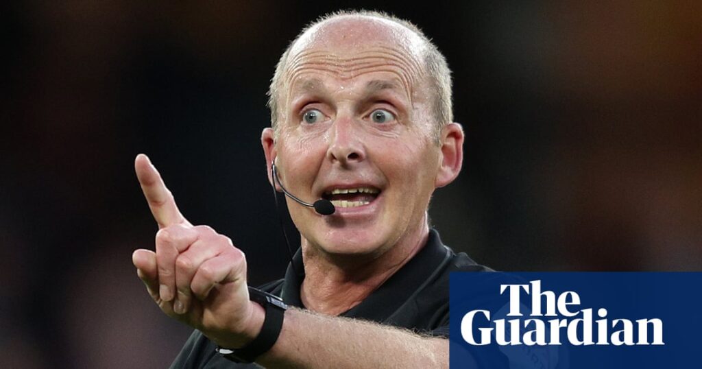 Mike Dean appears to blow the whistle on himself over in-match game claims | Soccer Mike Dean appears to blow the whistle on himself over in-match game claims | Soccer