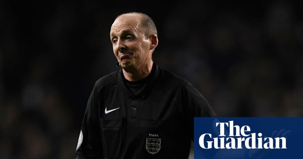 Mike Dean claims he played secret games for a laugh while refereeing matches | Soccer
