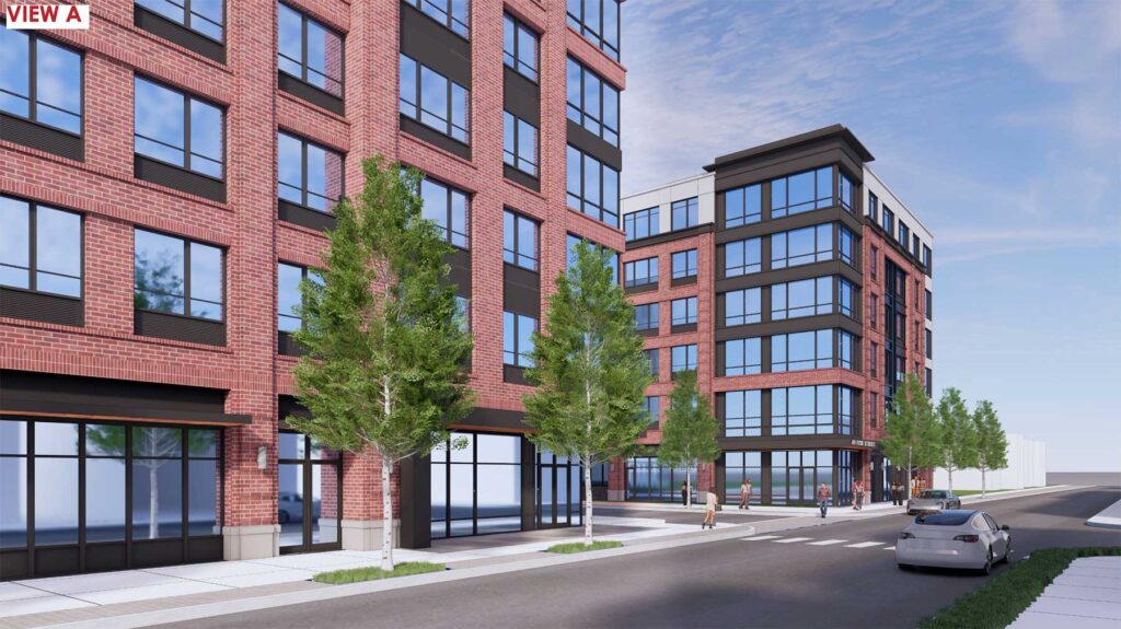 Birch House Jersey City Rendering