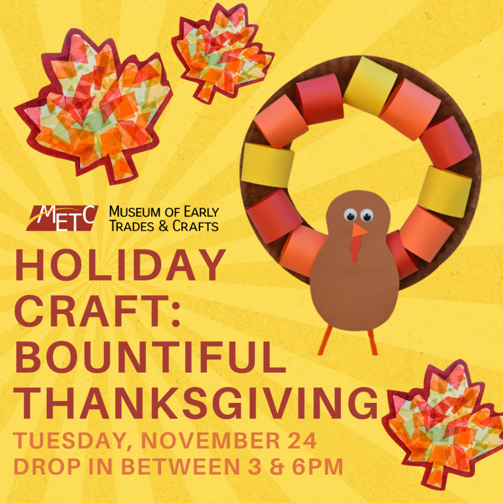 Join us for the Holiday Craft
