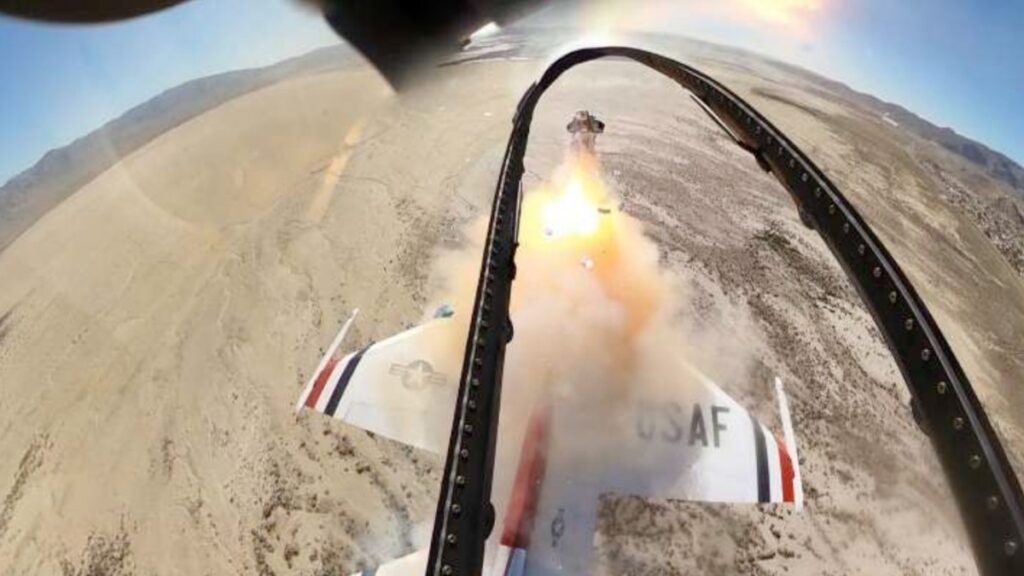 Thunderbird camera captured pilot’s safe ejection during crash