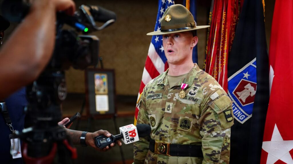 Top drill sergeant says basic training isn’t just about being tough Top drill sergeant says basic training isn’t just about being tough