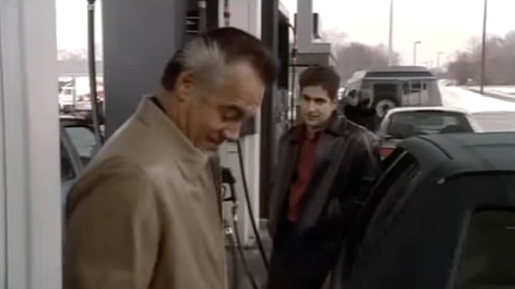 Tony Sirico as Paulie Walnuts and Michael Imperioli as Christopher Moltisanti