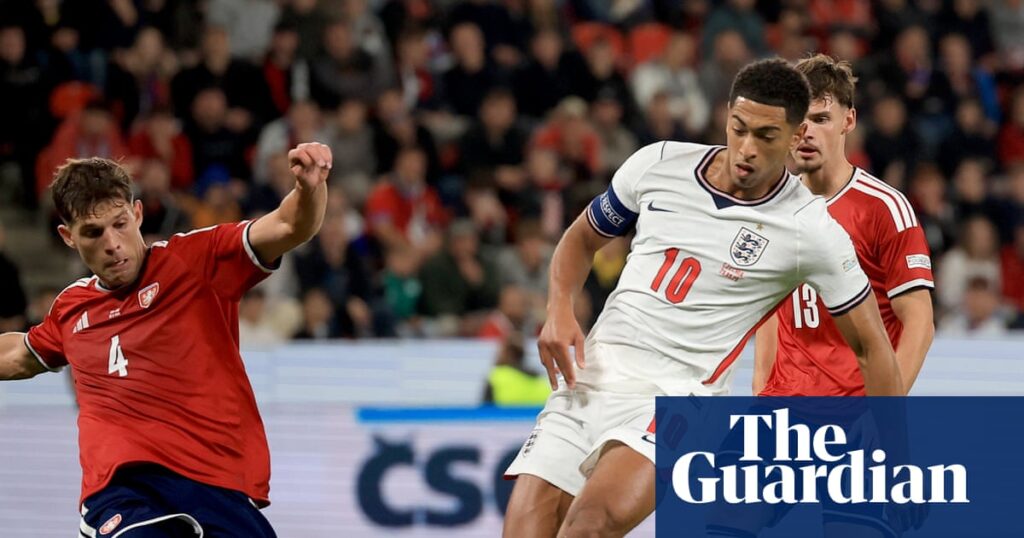 ‘I like him as a No 9’: Bellingham a striking alternative for England, says Tuchel | England