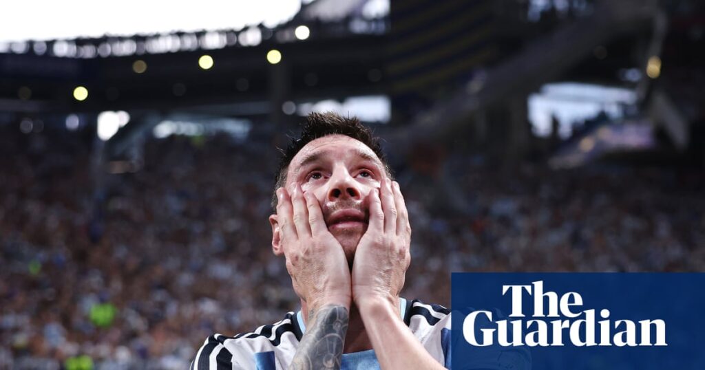 ‘In my heart until I die’: Argentina says a tearful thank you to Lionel Messi | Lionel Messi