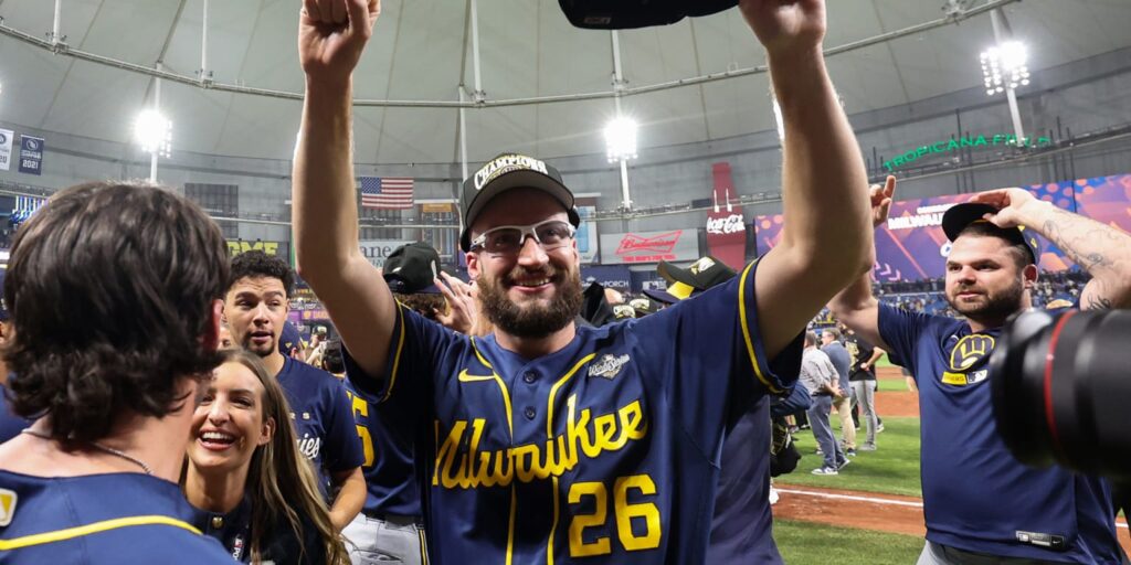 Aaron Ashby delivers historic playoff run to aid Brewers' World Series
