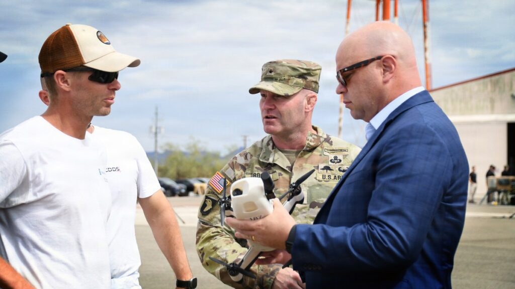 Acting Army Secretary promotes Amazon-like drone marketplace