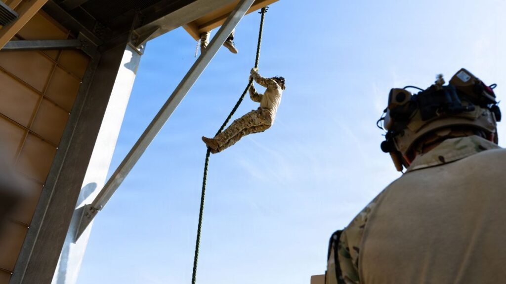 Airman who died in football game rappelling incident identified