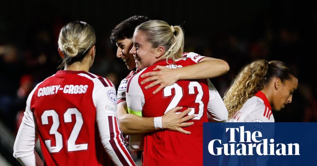 Arsenal’s Slegers hails ‘role model’ Russo after historic hat-trick sinks Benfica | Women's Champions League