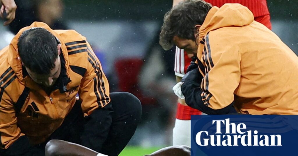 Arteta concerned over Saka’s durability as forward faces possible six-week absence | Arsenal