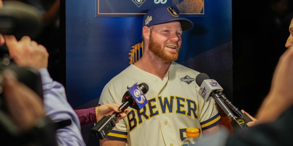 Brandon Woodruff discusses potentially making Brewers’ 2026 World Series roster Brandon Woodruff discusses potentially making Brewers' 2026 World Series roster
