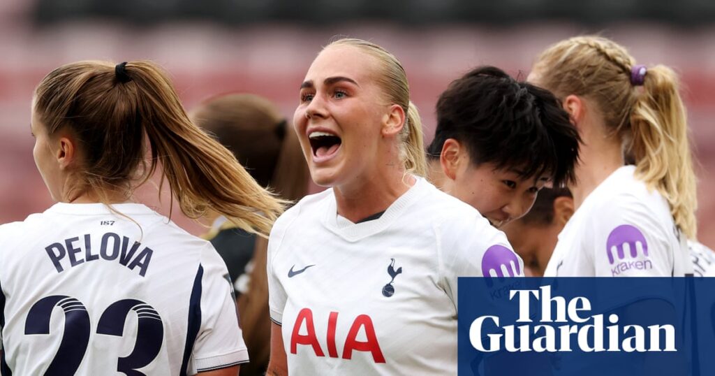 Cathinka Tandberg: ‘Spurs fans hate Arsenal. That’s how it is’ | Women's football