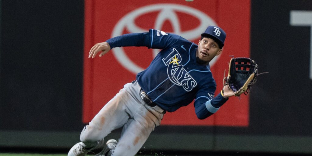 Chandler Simpson discusses being 2026 AL Gold Glove Award finalist