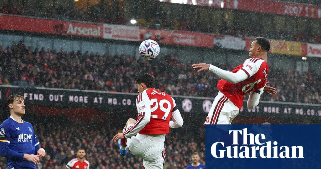 Clinical Arsenal earn precious win against Everton thanks to Konsa and Gabriel | Premier League Clinical Arsenal earn precious win against Everton thanks to Konsa and Gabriel | Premier League