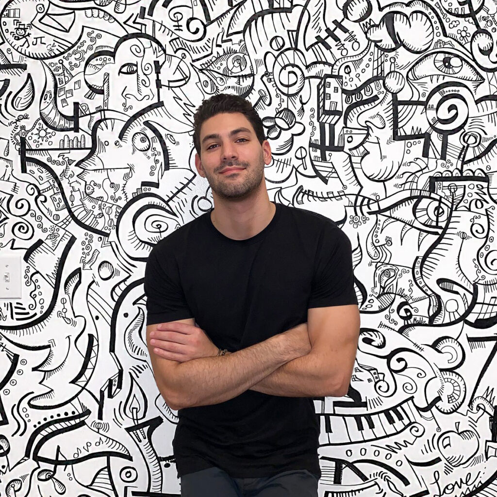 Close-Up: How Stream-of-Consciousness Artist Alex Alpert Created a Hand-Drawn Cover for New Jersey Monthly
