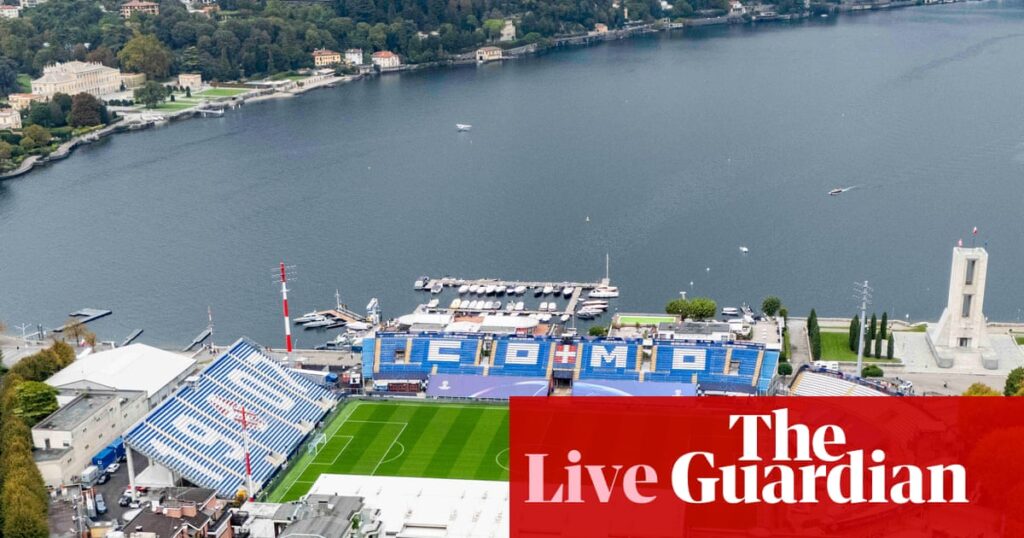 Como v Manchester United: Champions League – live | Champions League