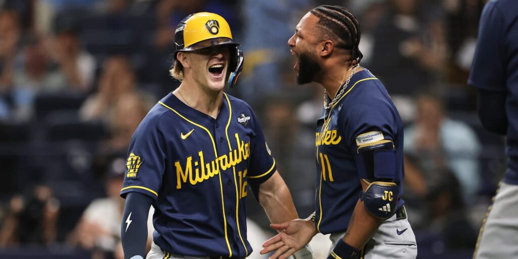 Cooper Pratt homers in 12th inning of Brewers' World Series Game 4 loss to Rays