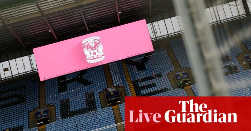 Coventry City v Newcastle United: Premier League – live | Premier League