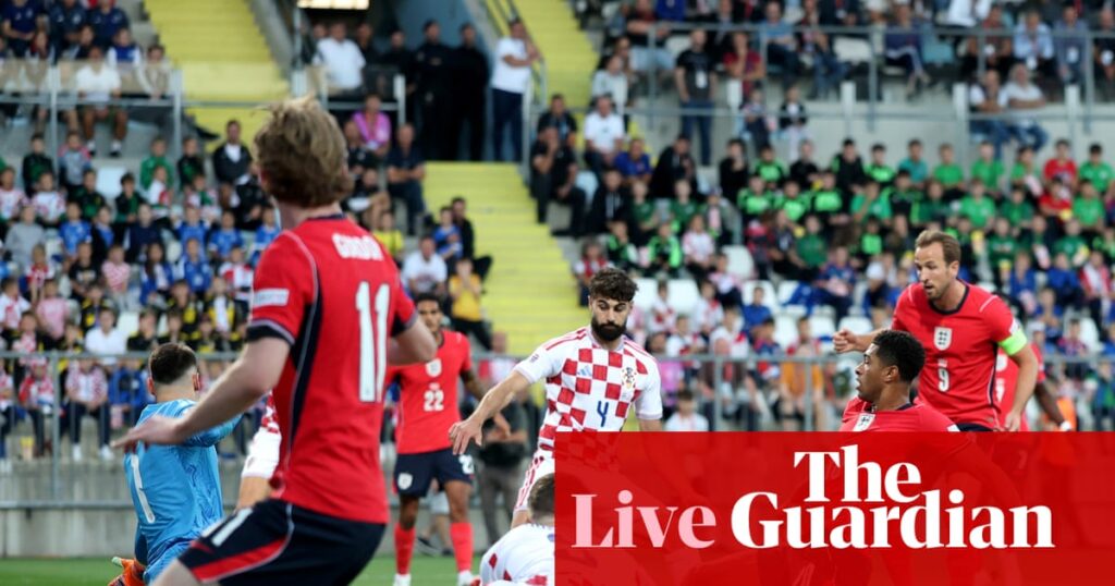 Croatia v England: Nations League football – live | Nations League Croatia v England: Nations League football – live | Nations League