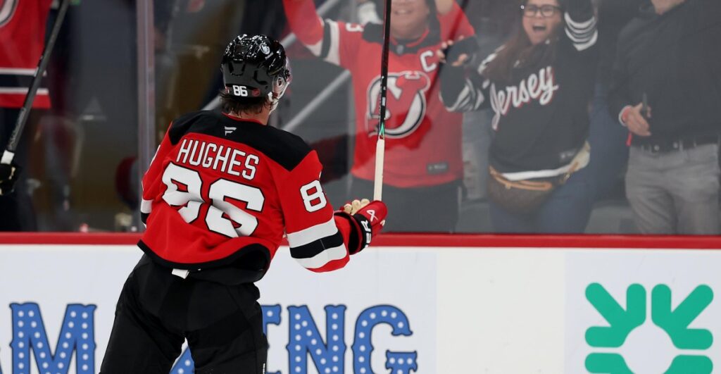 Devils Pull Out 3-2 OT Victory in Electric Home Opener