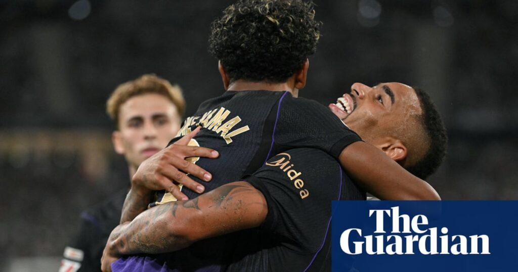 European football: Barcelona thrash Real Betis to maintain 100% record | European club football