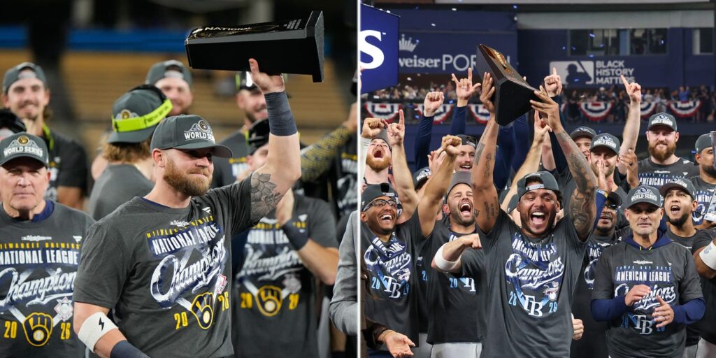 Freddy Peralta, Jake Bauers facing former teams in World Series