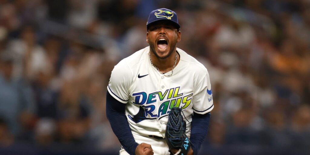 Freddy Peralta pitches in relief as Rays win ALCS Game 4
